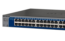 10-Gigabit-Switch mit menschenfreundlicher Managementkonsole für KMU.